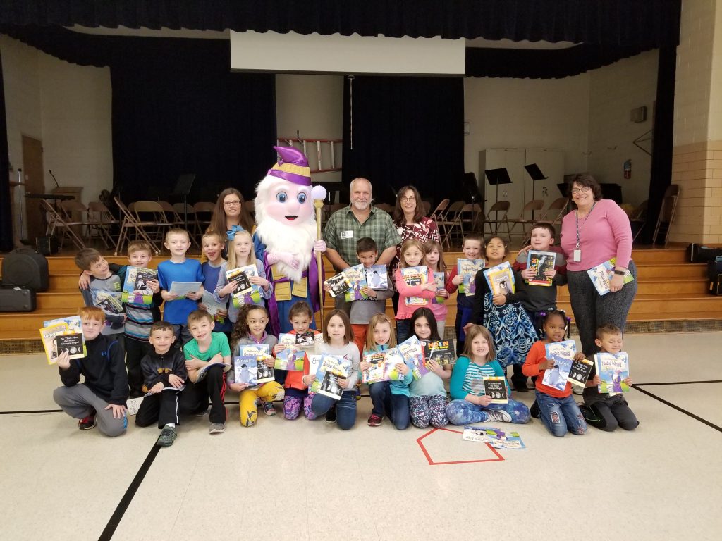 reading is fundamental event at Hanover Elementary