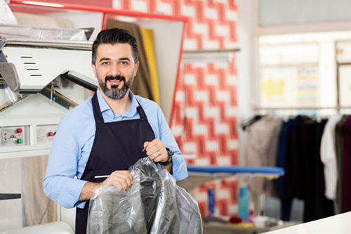 dry cleaning owner