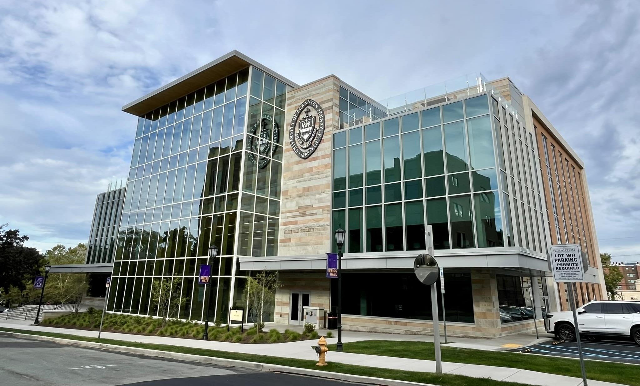 The University of Scranton's Weiss Hall